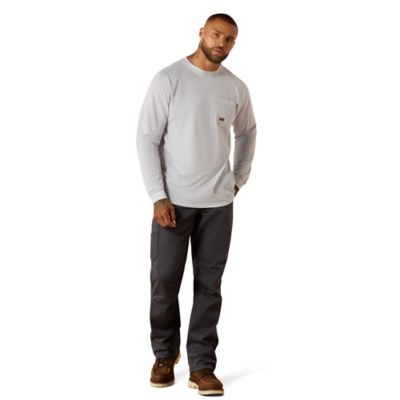 Image showing  Men's Rebar Heat Fighter Long-Sleeve Work T-Shirt