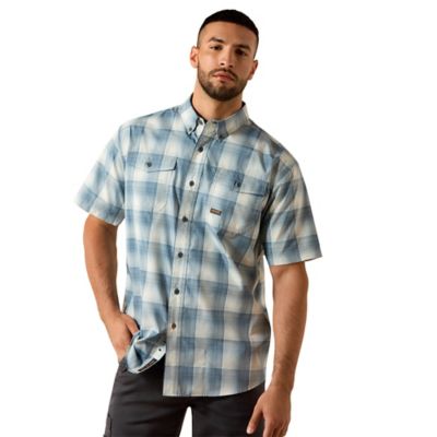 Image showing  Men's Rebar Made Tough VentTEK DuraStretch Short Sleeve Work Shirt