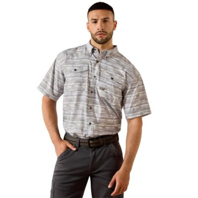 Ariat Men's Rebar Made Tough VentTEK DuraStretch Short Sleeve Work Shirt
