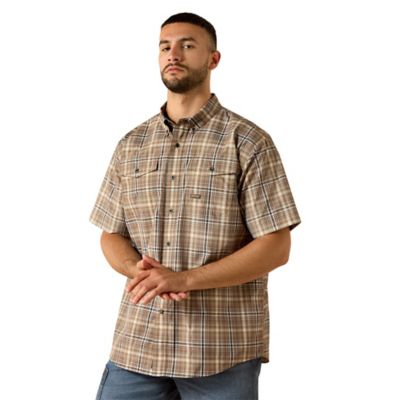 Ariat Men's Rebar Made Tough VentTEK DuraStretch Short Sleeve Work Shirt