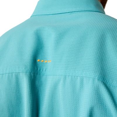 Image showing 4 th Ariat Men's Rebar Made Tough 360 Airflow Short Sleeve Work Shirts