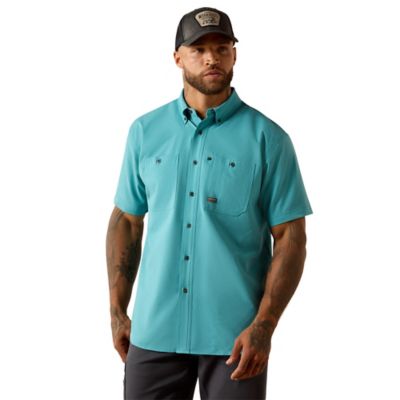 Ariat Men's Rebar Made Tough 360 Airflow Short Sleeve Work Shirts