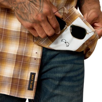 Image showing  Men's Rebar Made Tough DuraStretch Short Sleeve Work Shirt