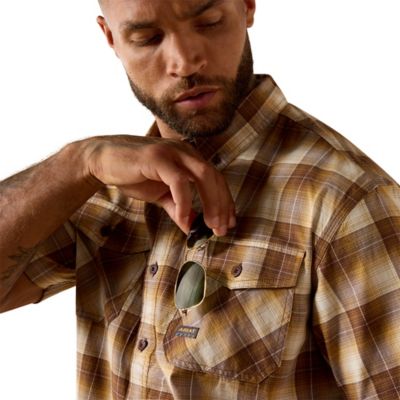 Image showing  Men's Rebar Made Tough DuraStretch Short Sleeve Work Shirt