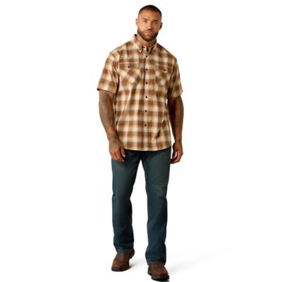 Image showing  Men's Rebar Made Tough DuraStretch Short Sleeve Work Shirt