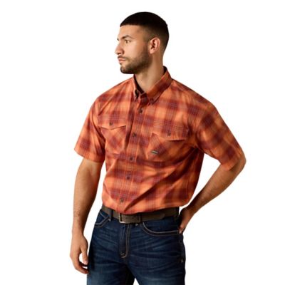 Ariat Men's Rebar Made Tough DuraStretch Short Sleeve Work Shirt