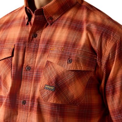 Image showing  Men's Rebar Made Tough DuraStretch Short Sleeve Work Shirt
