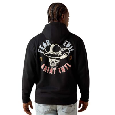 Image showing  Men's Stitched Skull Hoodie