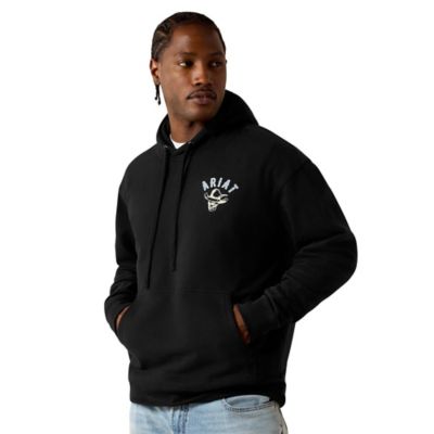 Ariat Men's Stitched Skull Hoodie