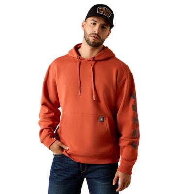Ariat Men's Rebar Lightweight Logo Hoodie