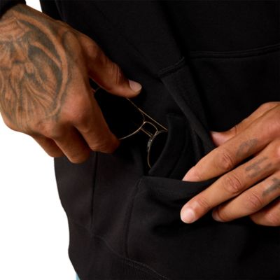 Image showing  Men's Rebar Lightweight Label Full Zip Hoodie