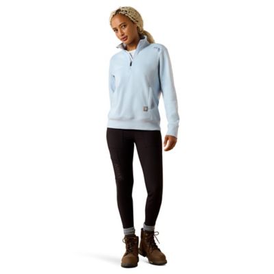 Image showing  Women's Rebar Lightweight Mock 1/2 Zip Sweatshirt