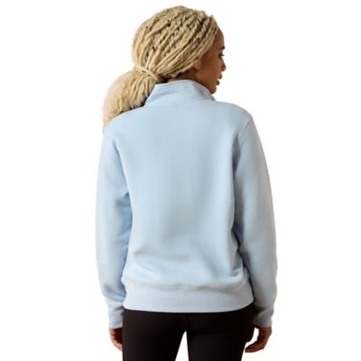 Image showing  Women's Rebar Lightweight Mock 1/2 Zip Sweatshirt