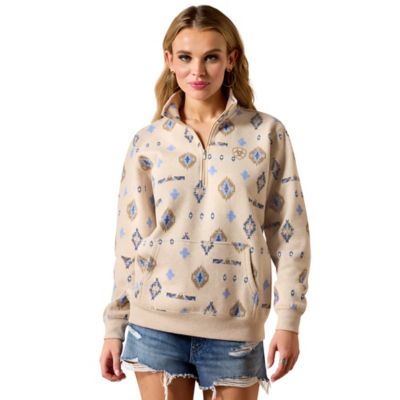Image showing  Women's Sapphire 1/2 Zip Sweatshirt
