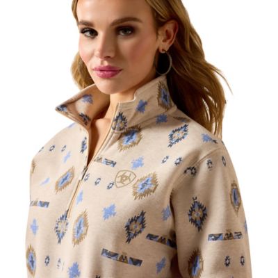 Image showing  Women's Sapphire 1/2 Zip Sweatshirt