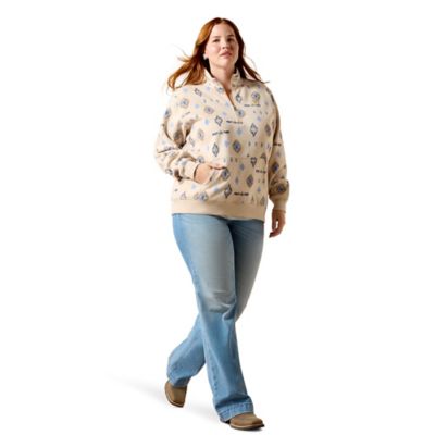 Image showing  Women's Sapphire 1/2 Zip Sweatshirt