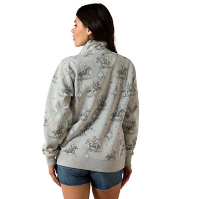 Image showing  Women's Sapphire 1/2 Zip Sweatshirt