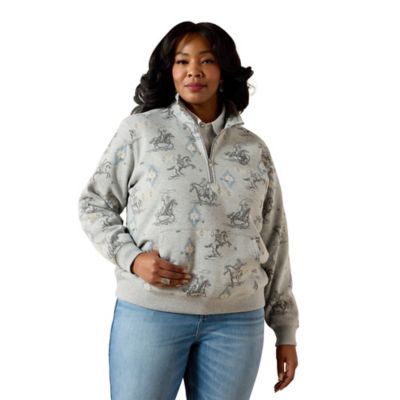 Image showing  Women's Sapphire 1/2 Zip Sweatshirt