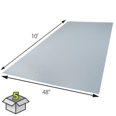 Image showing  Pro Cracked Ice .090 Dolphin Gray 48 in. x 120 in., 5 pk.