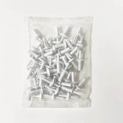Image showing  Rivets .75 in. White (50 pack)