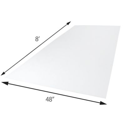 Image showing  Pro .079 in. White 48 in. x 96 in.