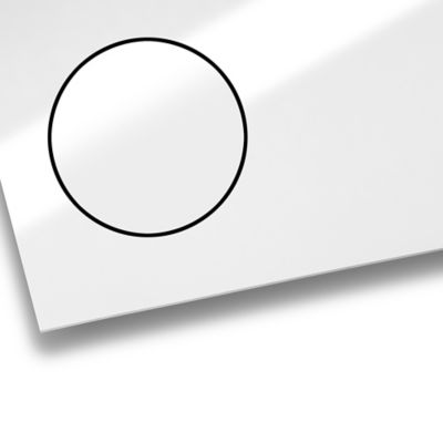 Image showing  Pro .079 in. White 48 in. x 96 in.