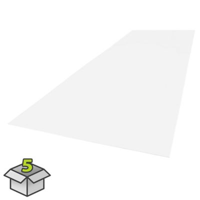 Palclad Pro HC .079 in. White 48 in. x 120 in. (5 pack)