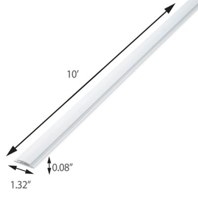 Image showing  H Divider White 10 ft.