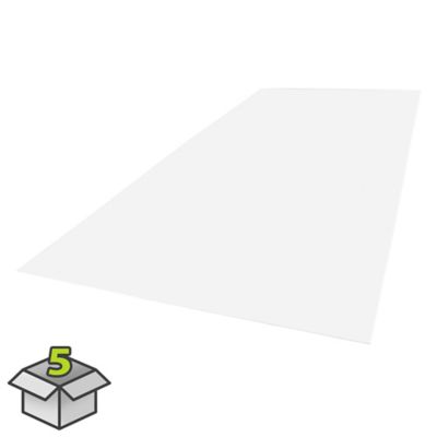 Palclad Pro HC .079 in. White 48 in. x 96 in. (5 pack)