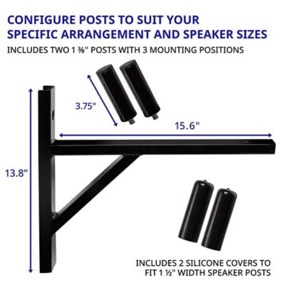 Image showing  15 Inch Speaker brackets-Pair