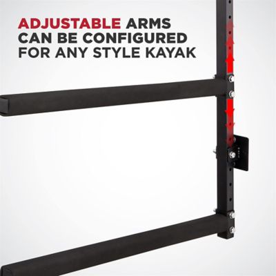 Image showing  Wall Mounted 4 Kayak Rack