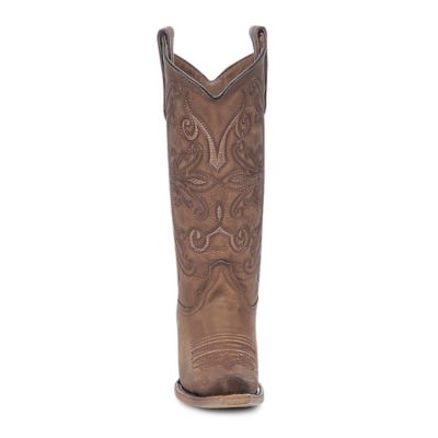 Image showing 2 th Circle G Women's Embroidery Snip Toe Cowgirl Boots