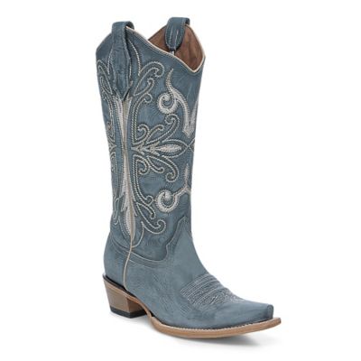 Image showing  Women's Embroidery Snip Toe Cowgirl Boots