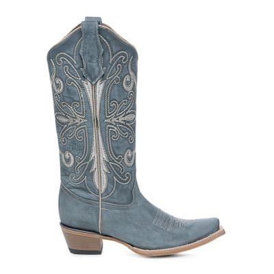 Image showing  Women's Embroidery Snip Toe Cowgirl Boots