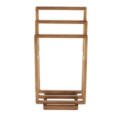 Image showing  Wood Sleek Modern Closet Quilt Rack