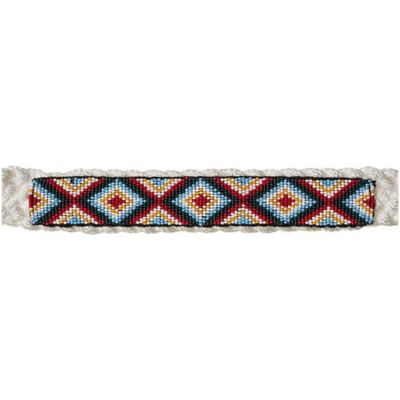 Image showing Tough1 Beaded Braided Poly Halter with Lead