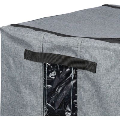 Image showing 3 th Tough1 Collapsible Clear Window Storage Cube