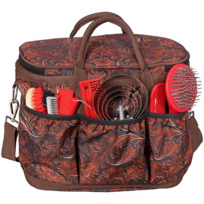 Image showing  Hand Carved Helmet/Grooming/Overnight Case