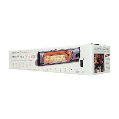 Image showing 8 th Heat Storm Tradesman 1500 Watt Weatherproof Infrared Heater, Remote