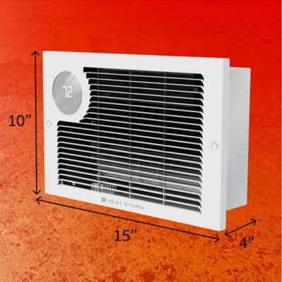 Image showing  1500 Watt Hard-Wired In-Wall Electric Infrared Heater