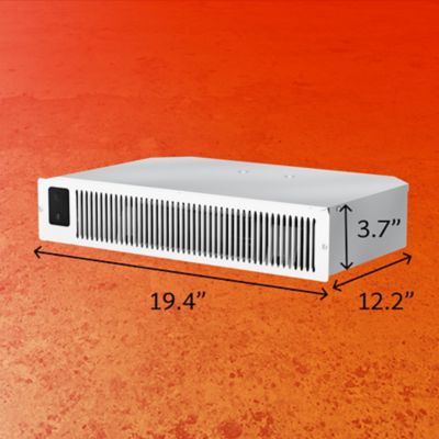 Image showing 8 th Heat Storm 1500-Watt Kick Space Wi-Fi Infrared Heater