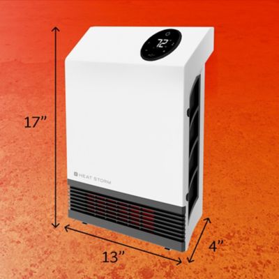 Image showing  1000 Watt Smart Infrared Wall Heater with Wi-Fi