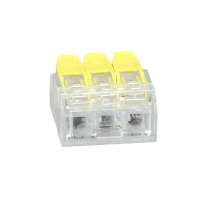Image showing 1 th Cambridge Push-In 3-Port Wire Connector with Lever 10 pk.