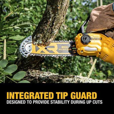 Image showing 5 th DEWALT 20 V Cordless 8 in. Pruning Chainsaw Kit (Includes 4.0 Ah Battery and Charger)