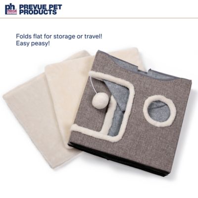 Image showing  Kitty's Getaway Cabana Cube Cat Bed