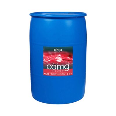 Drip Hydro 55 Gal (208.20L) CaMg Calcium & Magnesium Supplement Liquid Fertilizer for Fruiting & Flowering 2-0-0 1-Drum