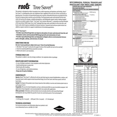 Image showing  Tree Saver Soil Amendment for Transplanting Trees and Shrubs 9 oz.