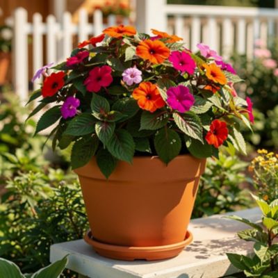 Image showing Youngs 2.0 qt. Sunpatiens Pot