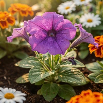 Image showing Youngs 1.5 pt. Petunia Pot