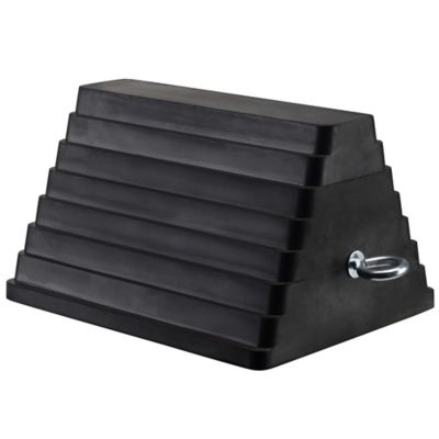 Image showing  10 x 8 x 6in. Rubber Wheel Chock